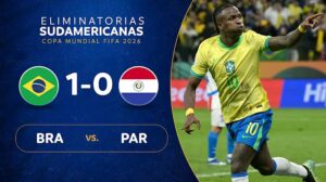 Brasil vs Paraguay 1 - 0 Semua Gol & Cuplikan Gol Vinicius Kualifikasi Piala Dunia 2025