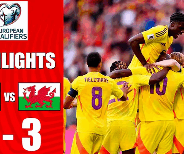 FULL HIGHLIGHT! BELGIUM (4) VS (3) WALES | UEFA EUROPEAN QUALIFIERS