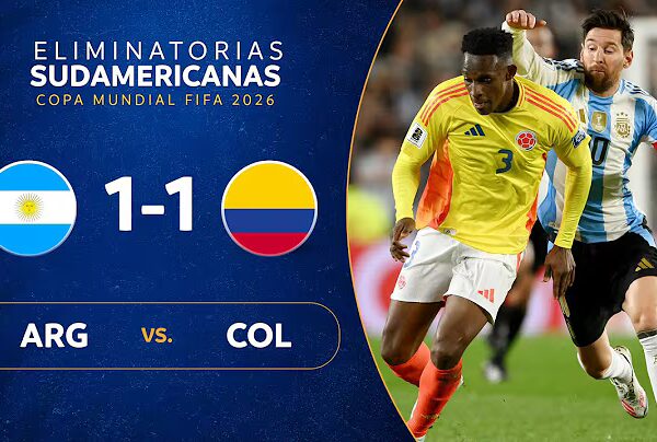 ARGENTINA vs. KOLOMBIA [1-1] | RINGKASAN | KUALIFIKASI AMERIKA SELATAN