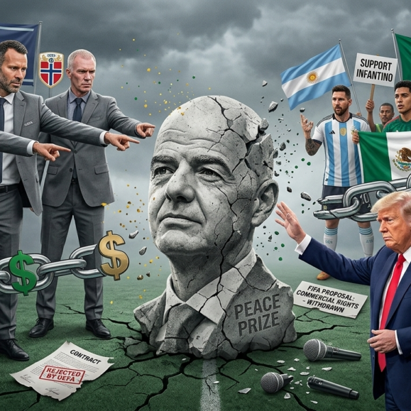 Gianni Infantino Makin Tertekan, Masa Depannya sebagai Presiden FIFA Mulai Dipertanyakan