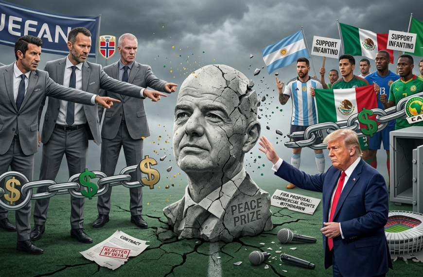 Gianni Infantino Makin Tertekan, Masa Depannya sebagai Presiden FIFA Mulai Dipertanyakan