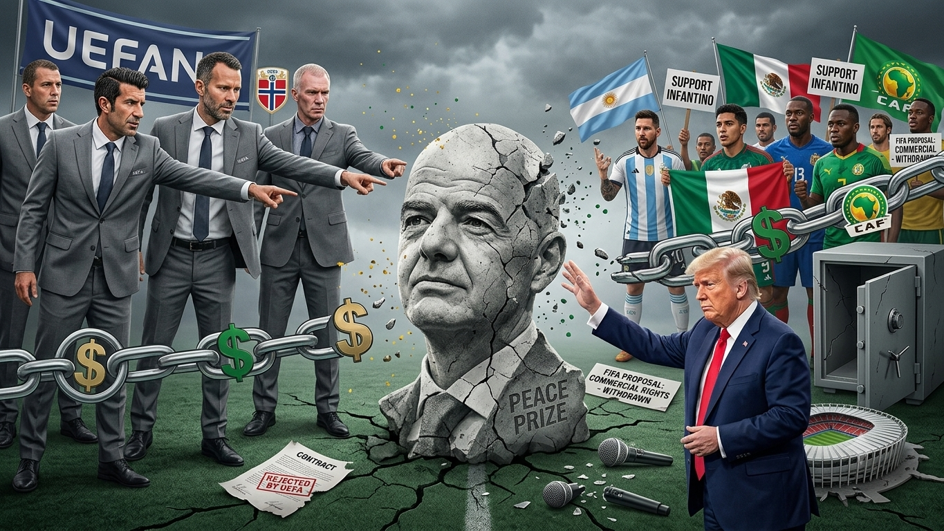 Gianni Infantino Makin Tertekan, Masa Depannya sebagai Presiden FIFA Mulai Dipertanyakan