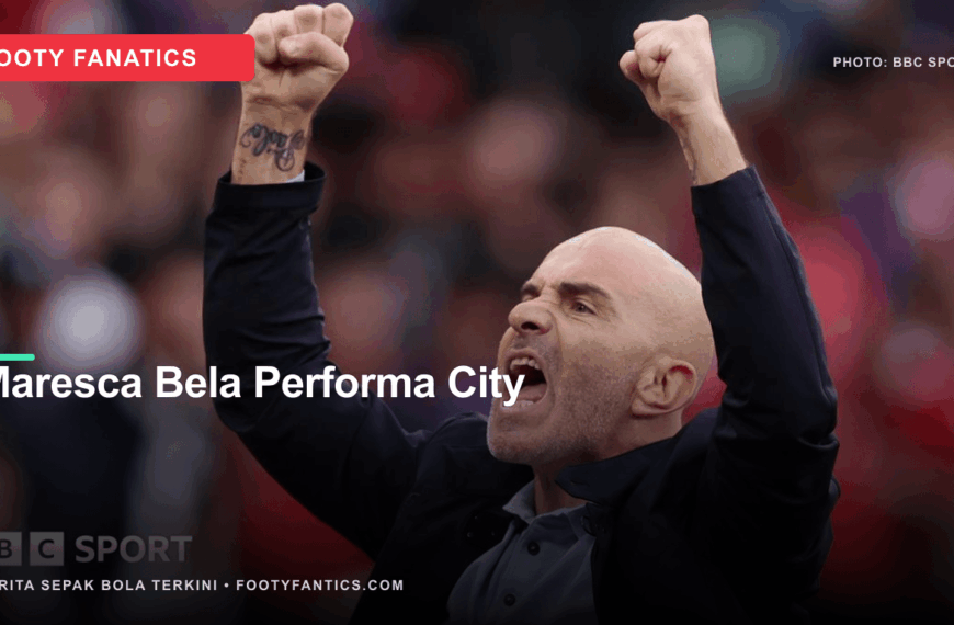 Enzo Maresca Bela Performa Manchester&hellip;