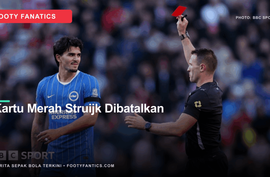 Kartu Merah Pascal Struijk Dibatalkan,&hellip;