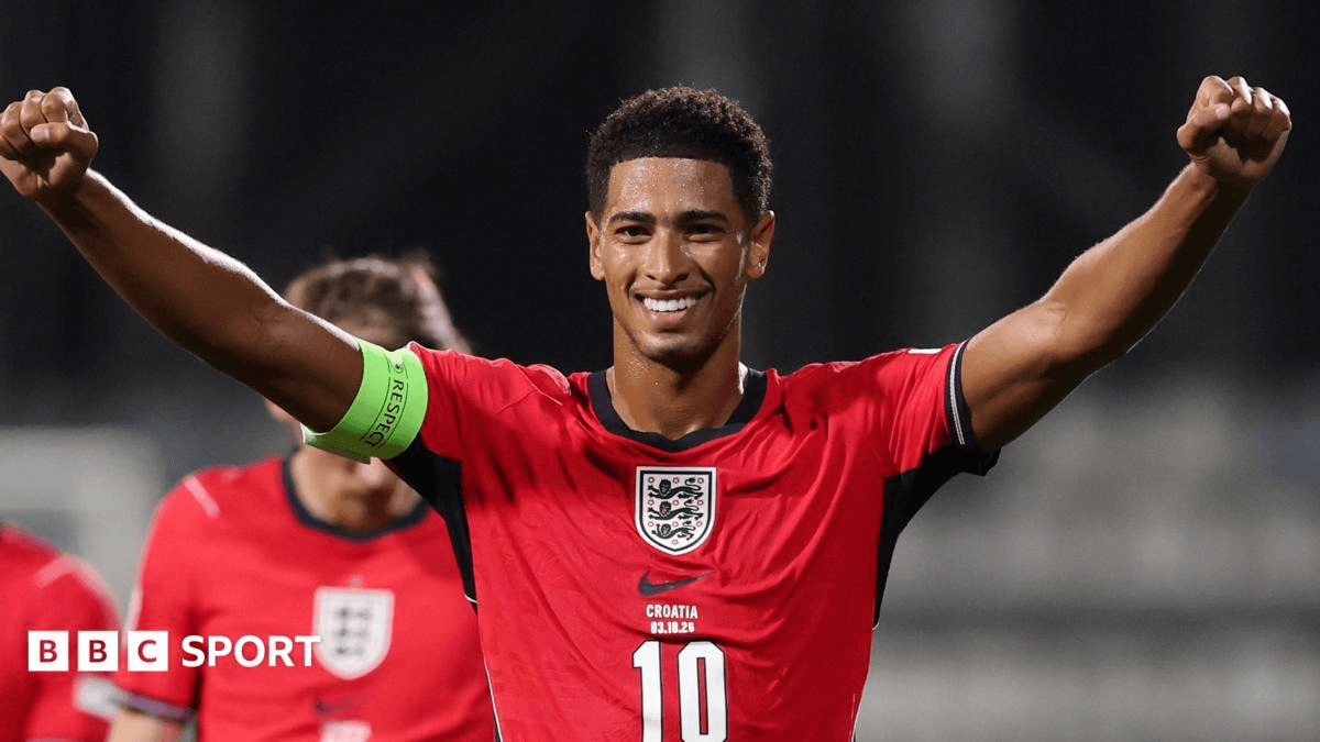 Jude Bellingham Jadi Poros Baru Inggris Setelah Pesta Gol atas Kroasia
